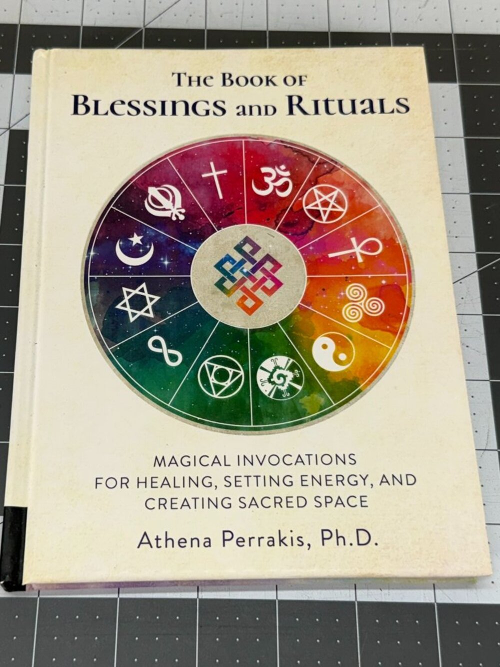 The Book of Blessings & Rituals by Athena Perrakis Hardcover Spiritual Guide